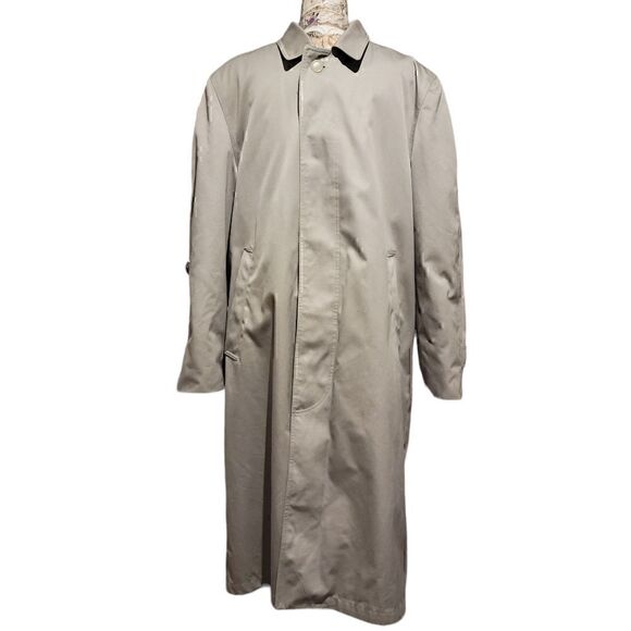 Oakton Ltd. Raintamer Classic Professional Business Trench Coat w Zip Out Liner - Picture 16 of 16
